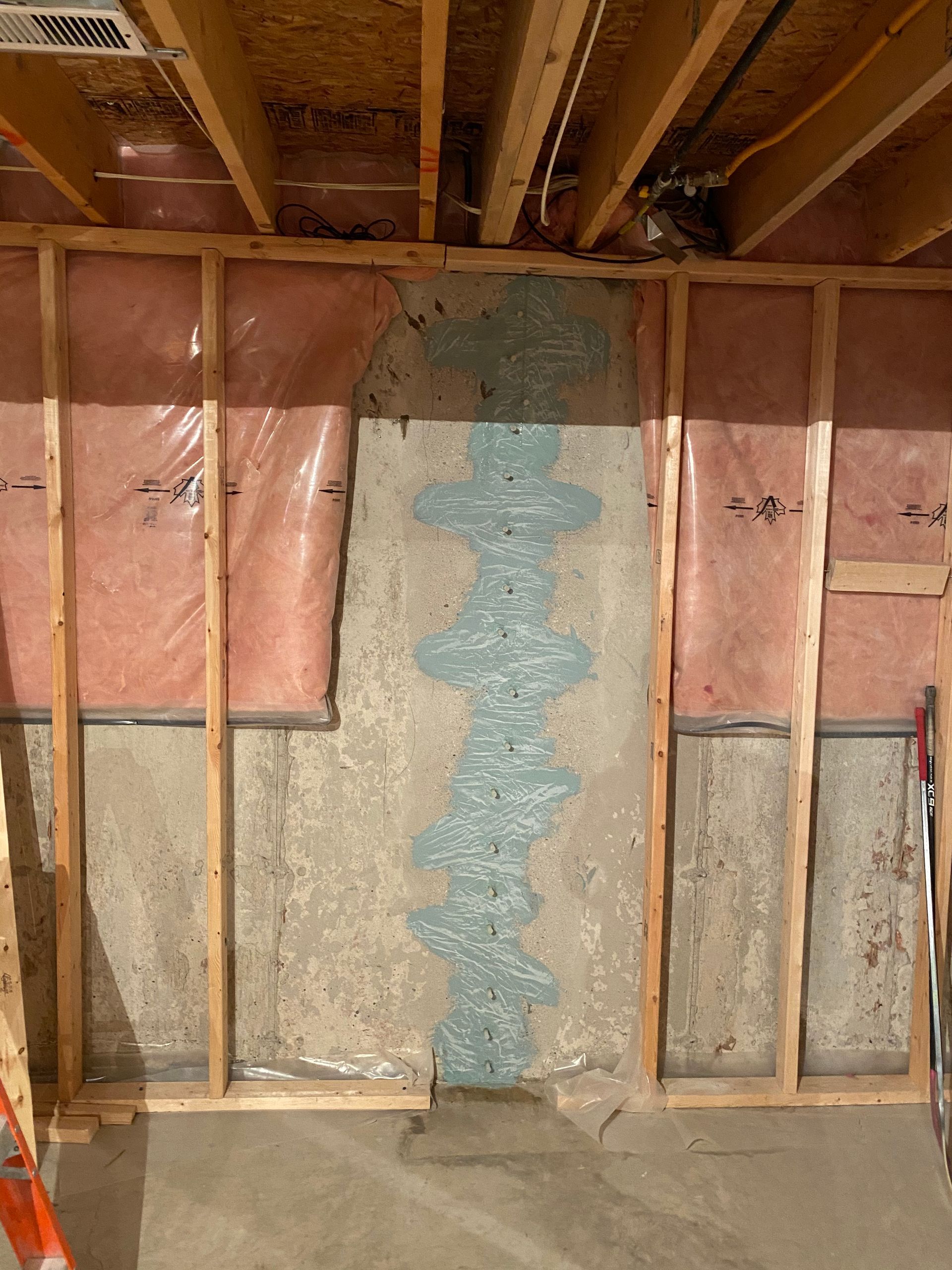 Completed Crack Stitching repair