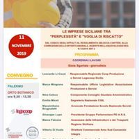 È un volantino per una conferenza.