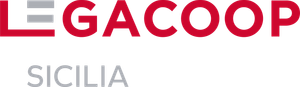 The logo for legacoop sicilia 1945 - 2025 80 anni di cooperazione