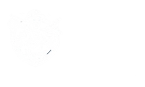White background with scattered dark flecks and a small curved line.