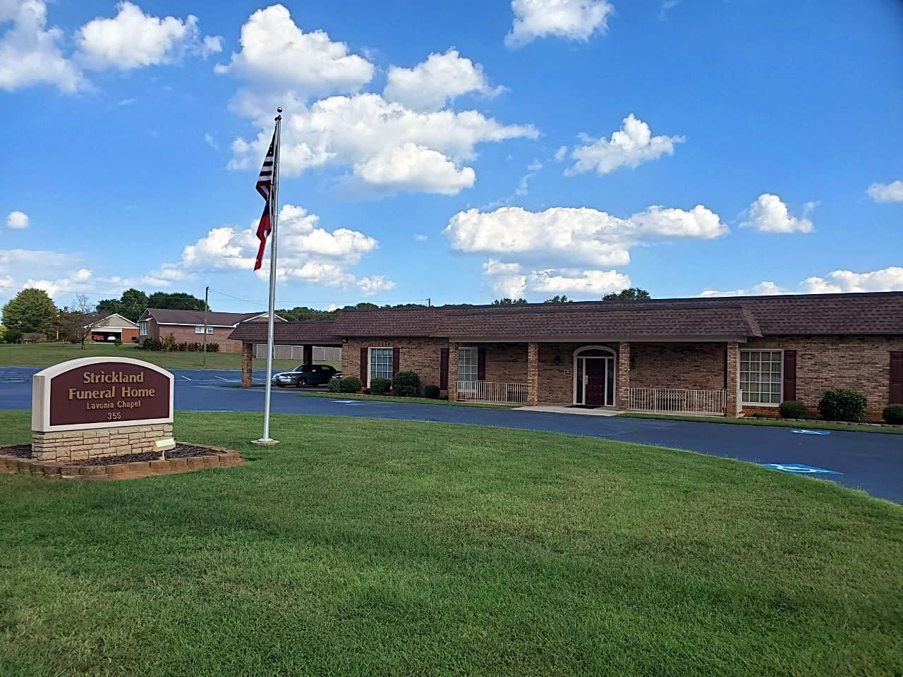 Our Location - Hartwell Chapel Strickland Funeral Home