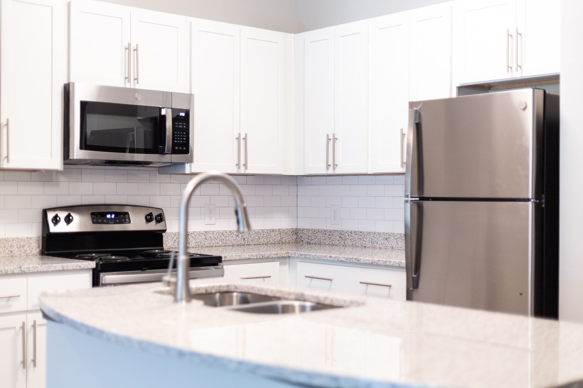 stainless steel appliances