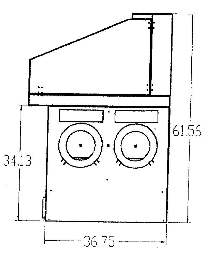 AER POWERED BENCH (APB SERIES DOWNDRAFT TABLES), diagram 7