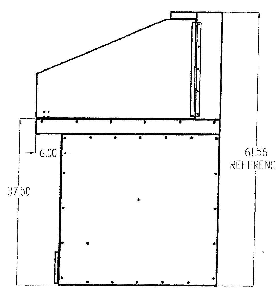 AER POWERED BENCH (APB SERIES DOWNDRAFT TABLES), diagram 4