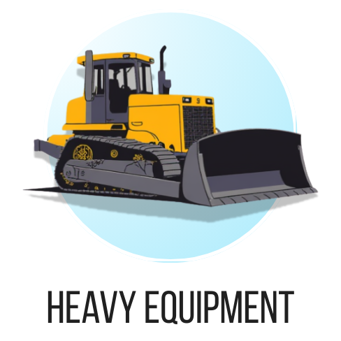 Heavy equipment glass repair