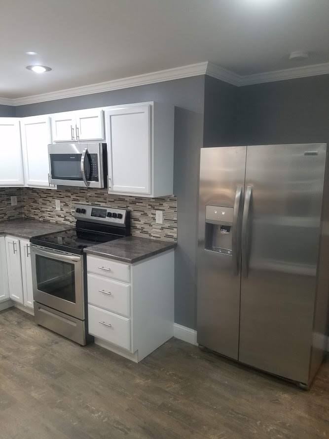 Kitchen with Refrigerator — Hampton, ME — Central Maine Exteriors