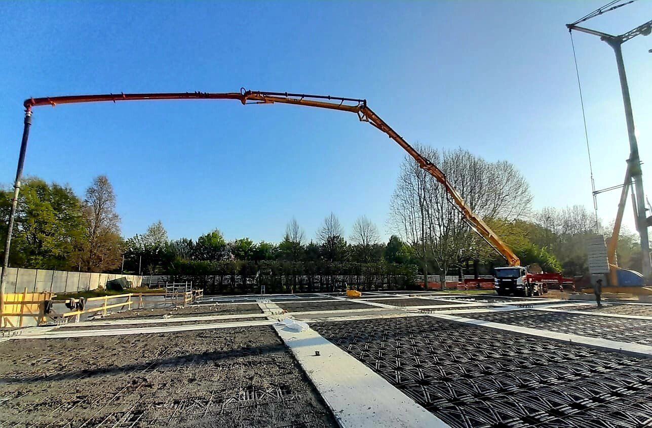 lavori pompaggio calcestruzzo