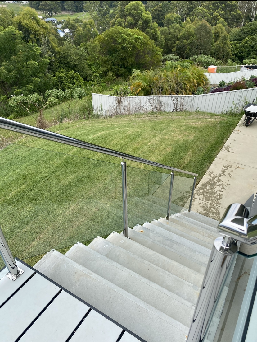 House With Balcony And Glass Railing — Fabricator In Coffs Harbour, NSW