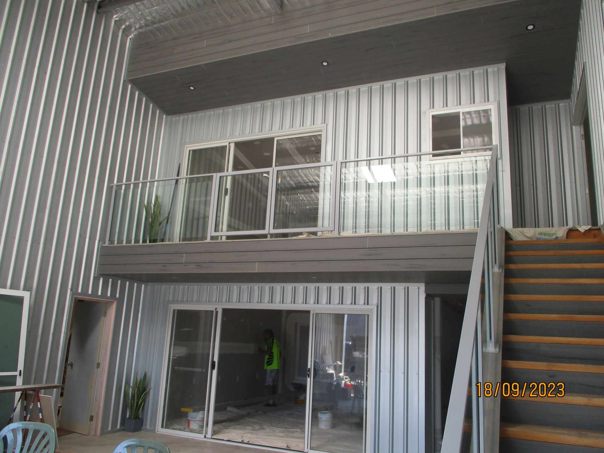 A large building with a balcony and stairs — Fabricator In Coffs Harbour, NSW