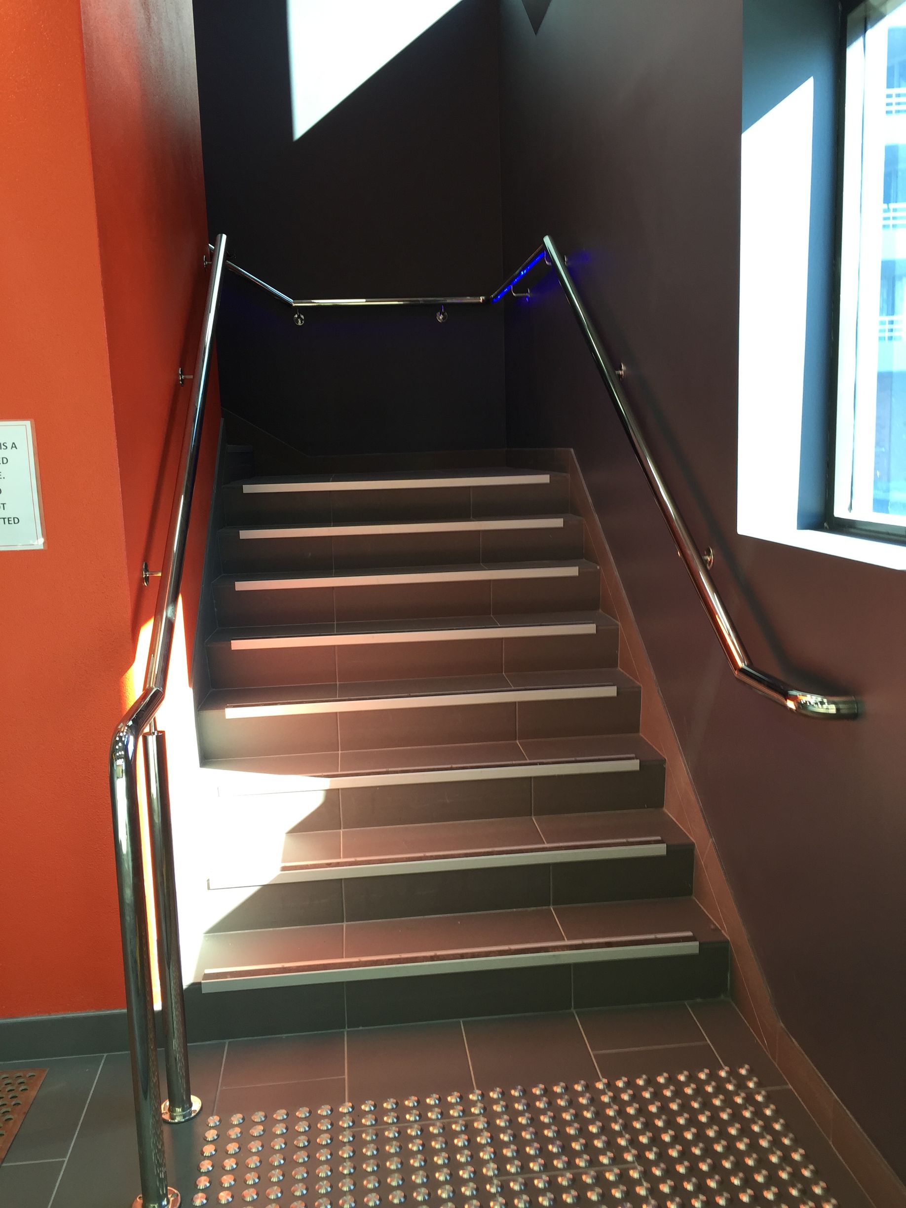 A set of stairs leading up to a window in a building — Fabricator In Coffs Harbour, NSW