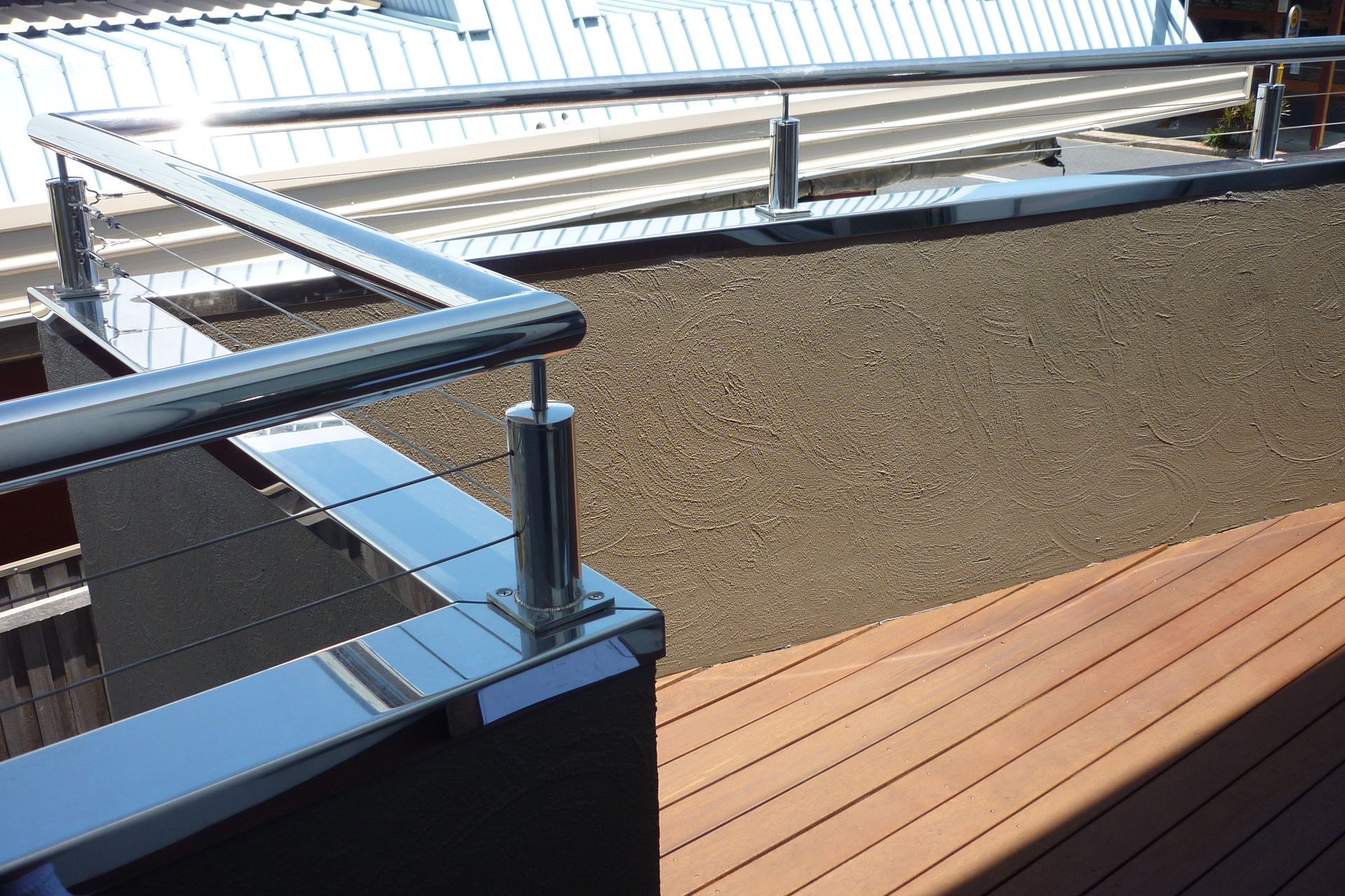 A Stainless Steel Railing — Fabricator In Coffs Harbour, NSW