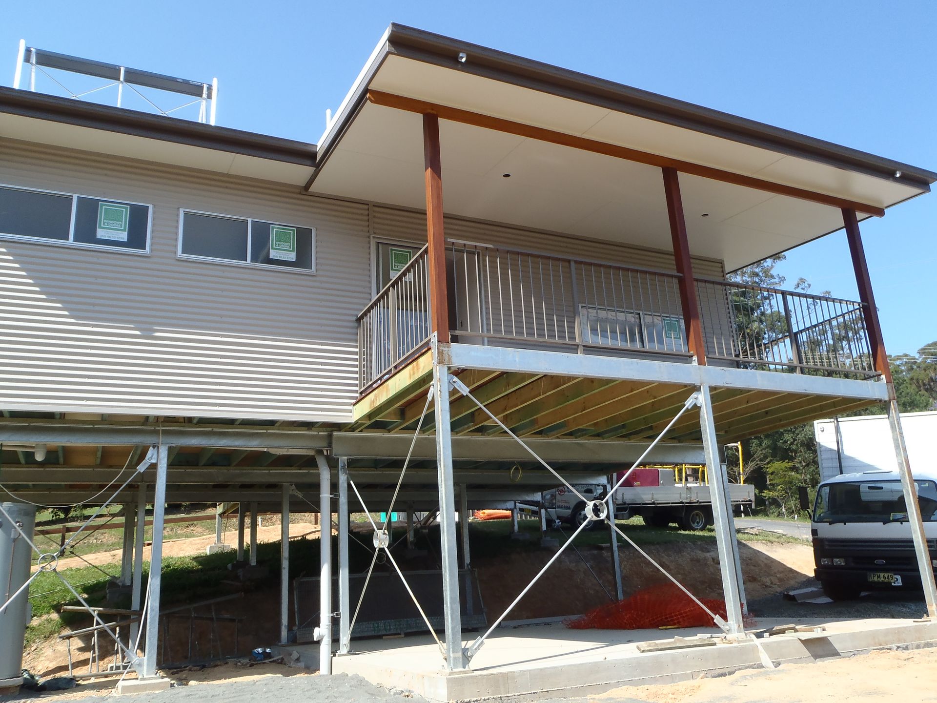 Close-up of Stainless Steel Balustrade — Fabricator In Coffs Harbour, NSW