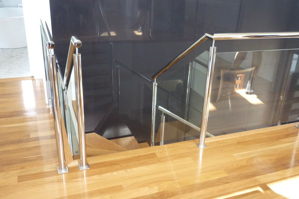 steel staircase
