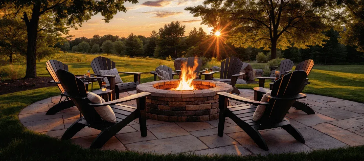 fire pit and outdoor fireplace installation services in massapequa ny
