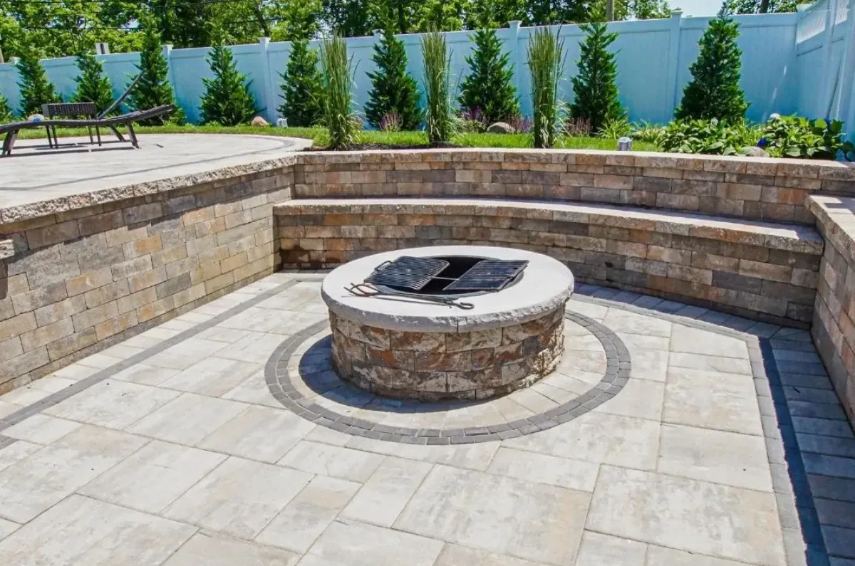 fire pit vs outdoor fireplace on long island