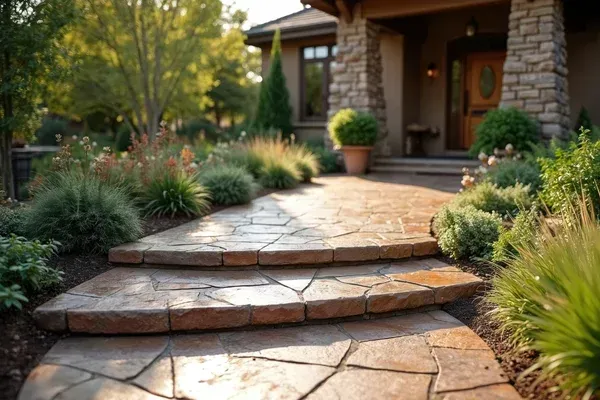 flagstone bluestone walkway installation massapequa ny