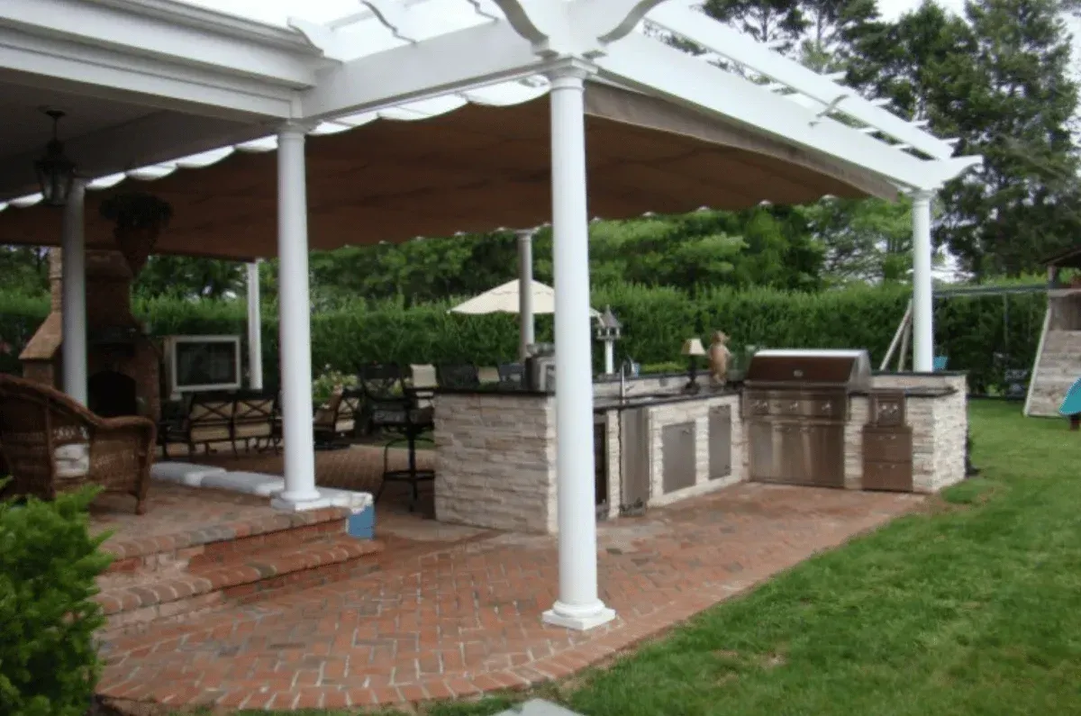pergolas on long island