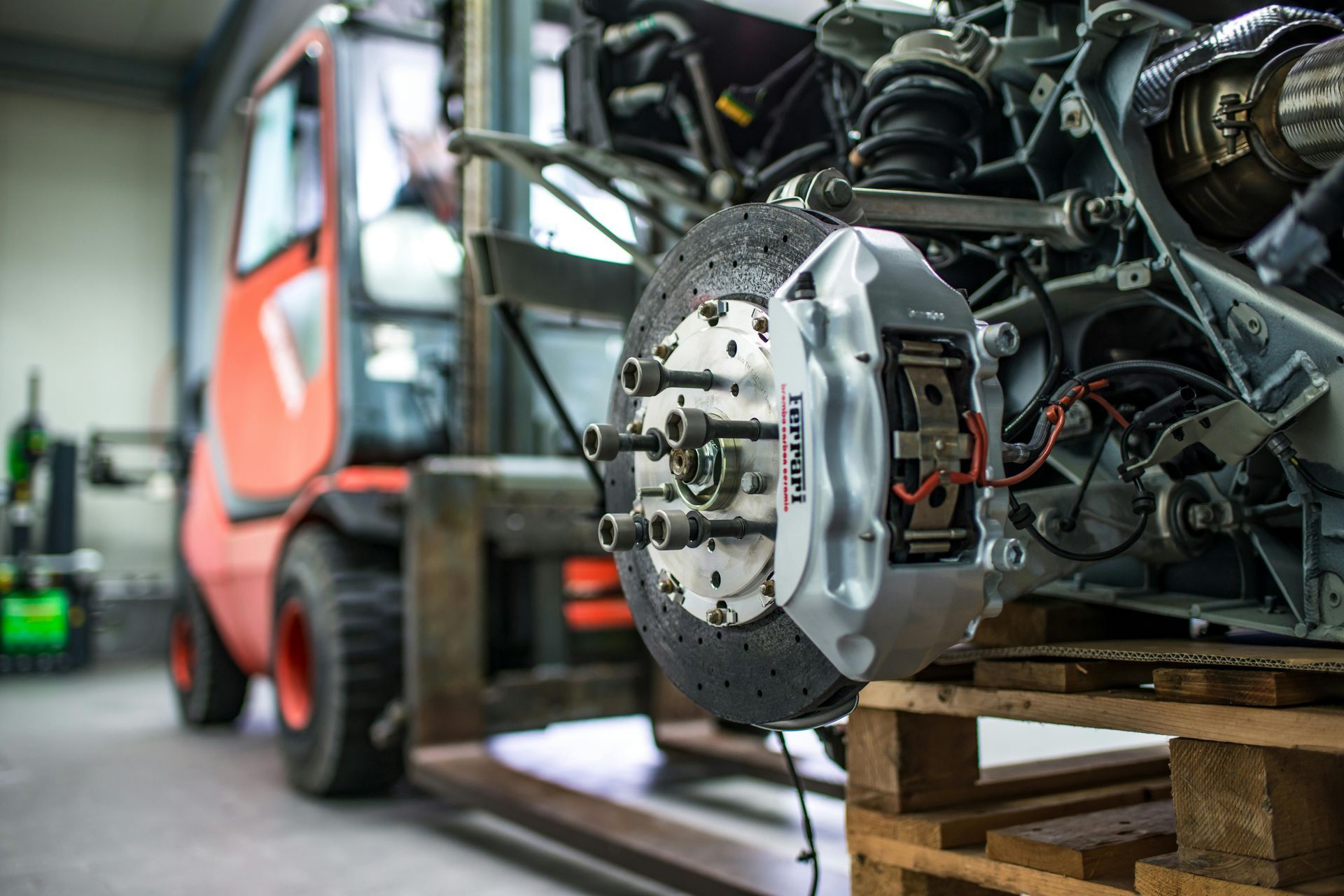 Close-Up of Vehicle Brake System Repair | Urban Auto Workz