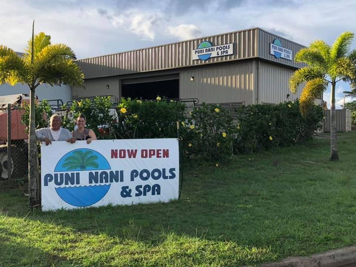 residential pool in Hawaii