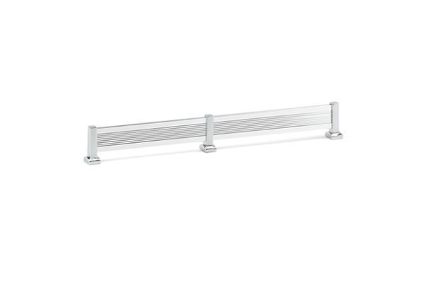 Chrome Color Option for Elite Shoe Fence Organizer