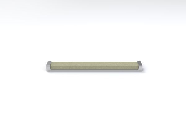 Oyster Matte Aluminum Color Option for Luxe Leather Handles