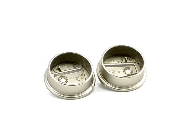 Matte Nickel Color Option for Elite Round Cups