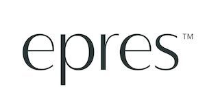 The epres logo is a black and white logo on a white background.