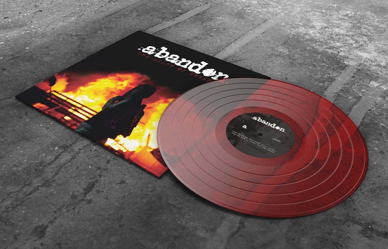 Abandon - Vinyl Record Design By Rob Wallace