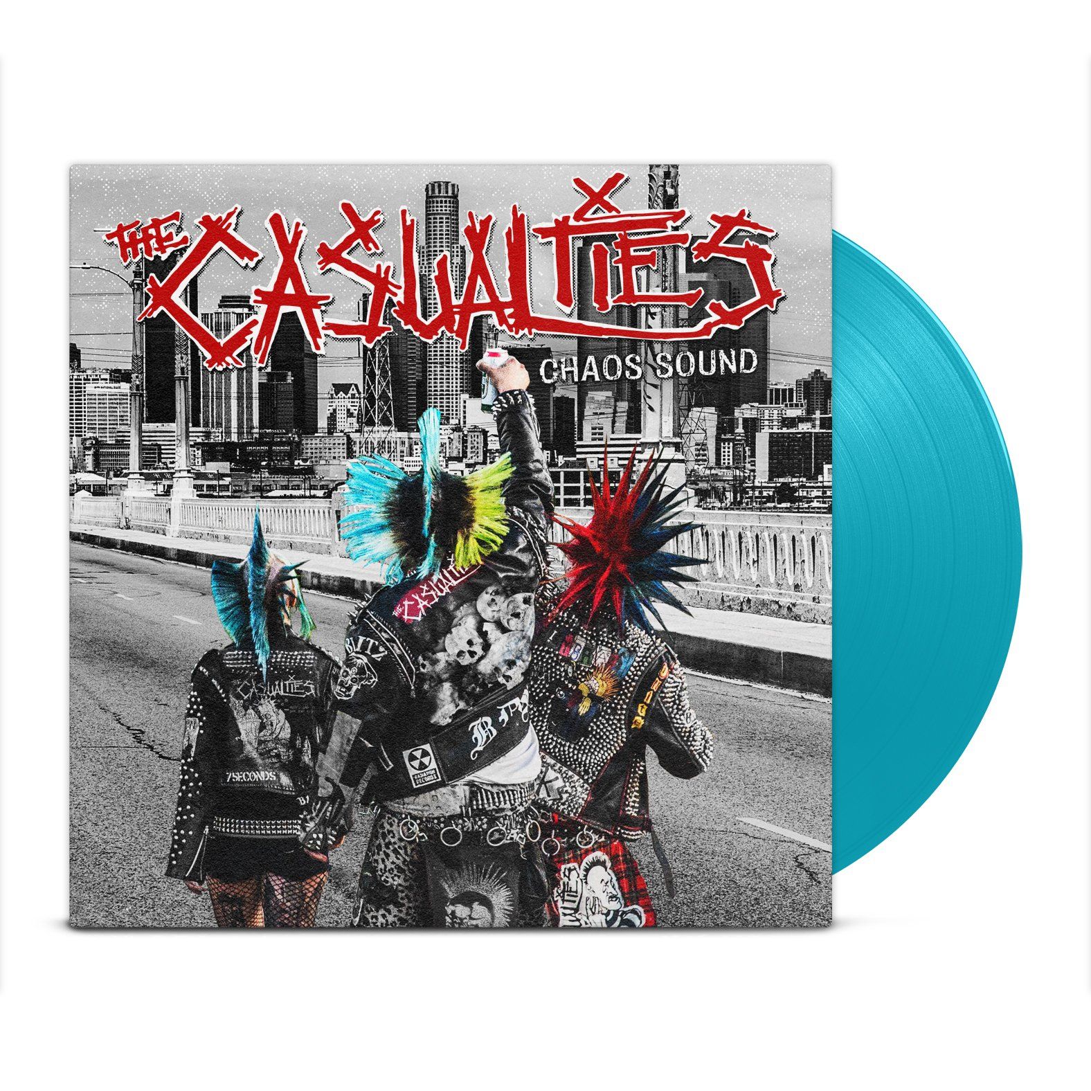 The Casualties Chaos Sound Rob Wallace Design
