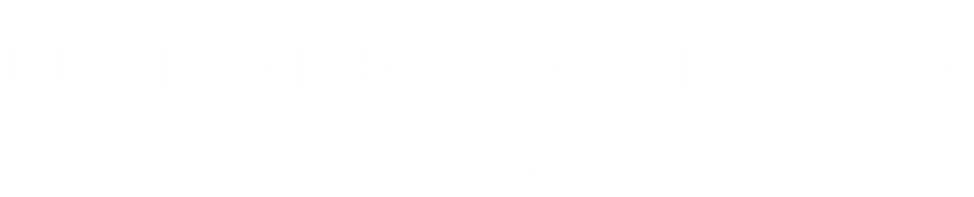 Logo branco de Madeleine House