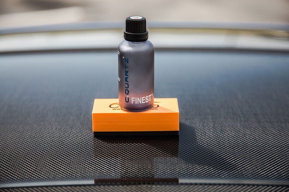 Bottle of detailing product,