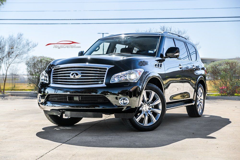 Infinity QX56 gets Paint Correction and Quartz Infused Wax. - Jay's ...