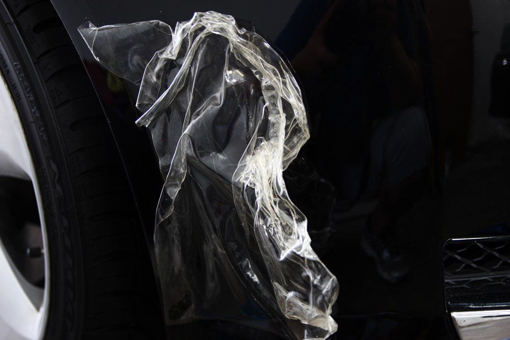 Jaguar XF PPF removal 2