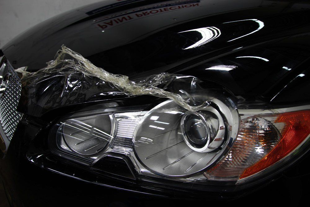 Jaguar XF PPF removal 3