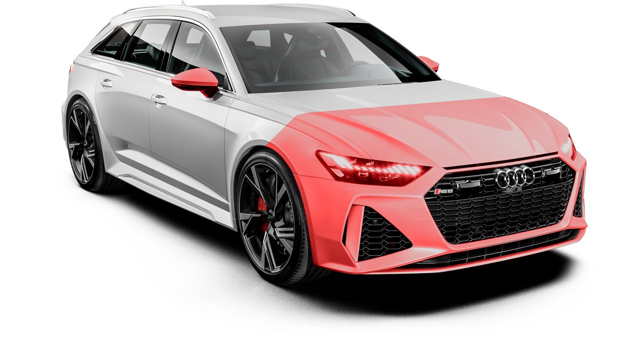 AUDI RS6 - Partial Coverage