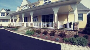 Z Bc stone porch - Stone Fonts in Langhorne, PA