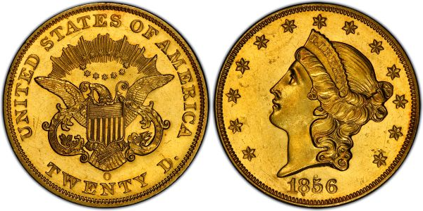 Two gold coins from the united states of america