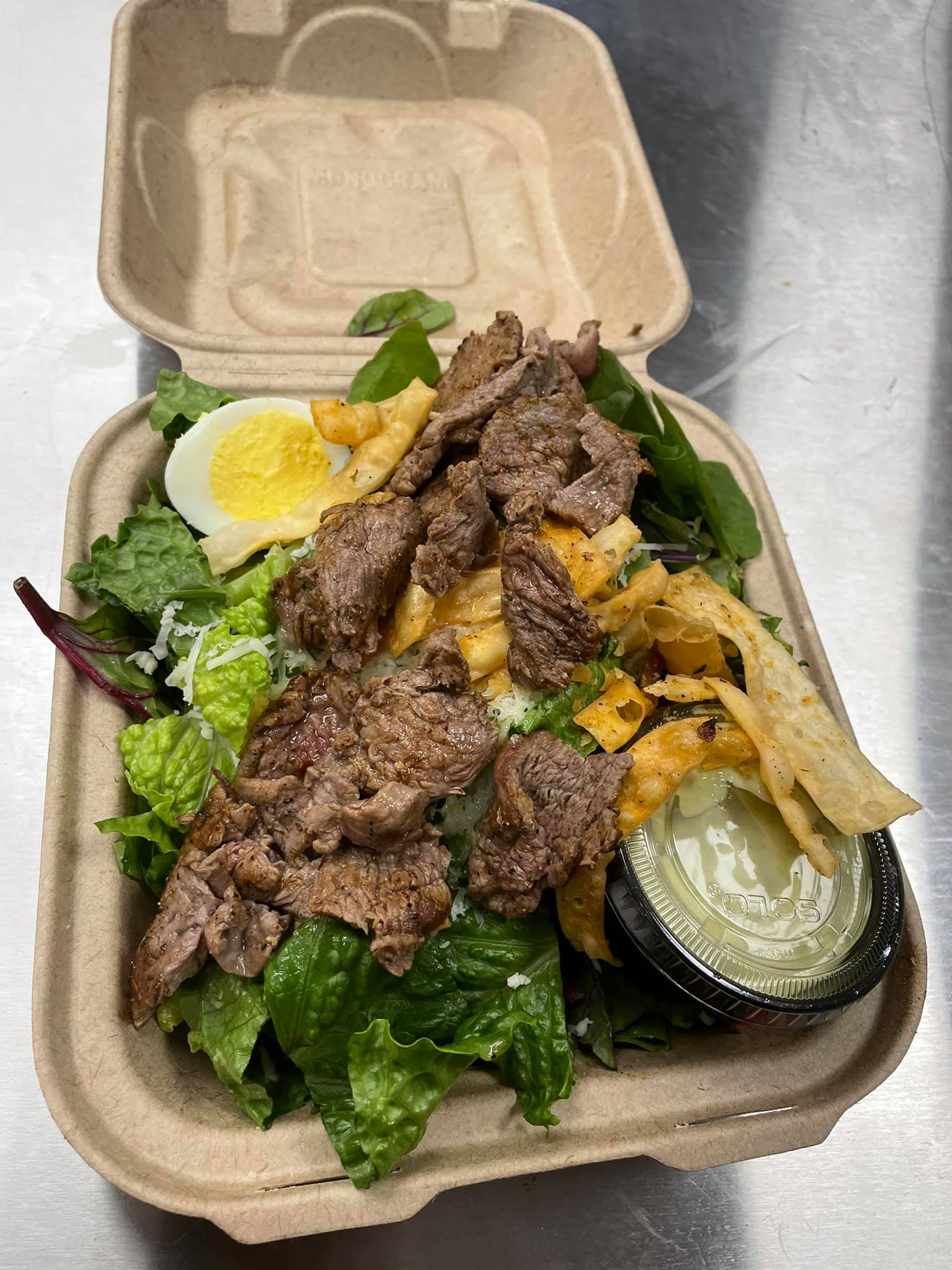 Meat With Veggies And Egg — Athens, AL — Cash & Jack's