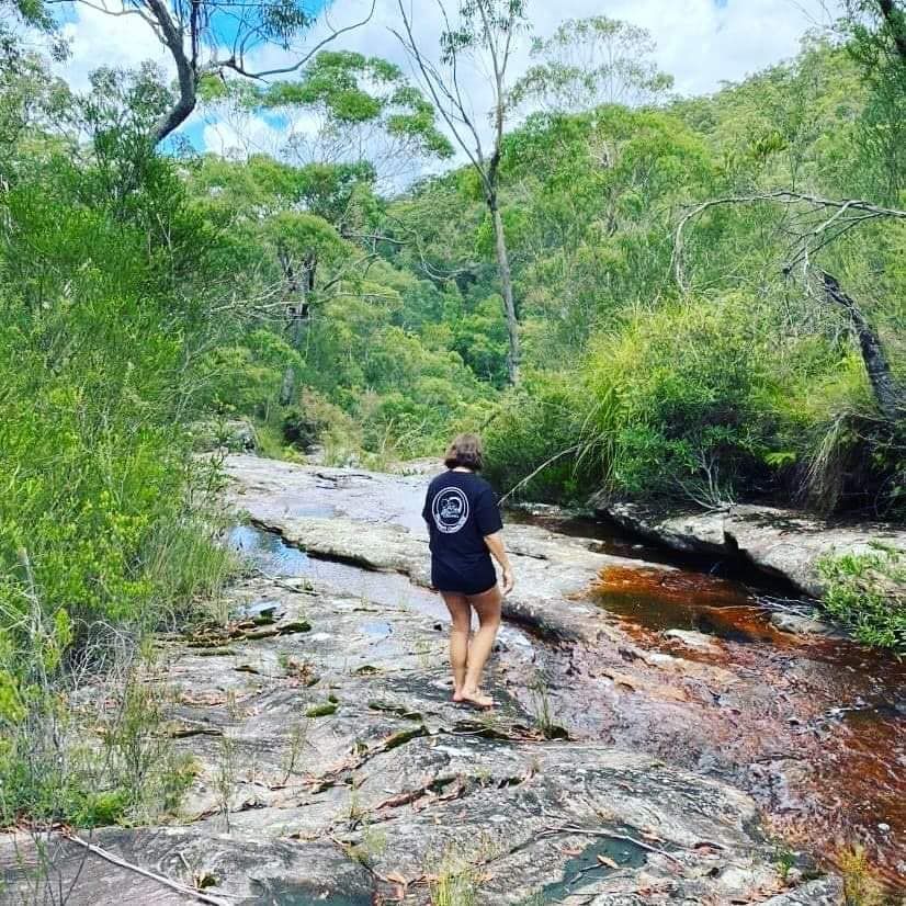 Woman Exploring the Indigenous Place — Dinawan's Connection in Dubbo, NSW