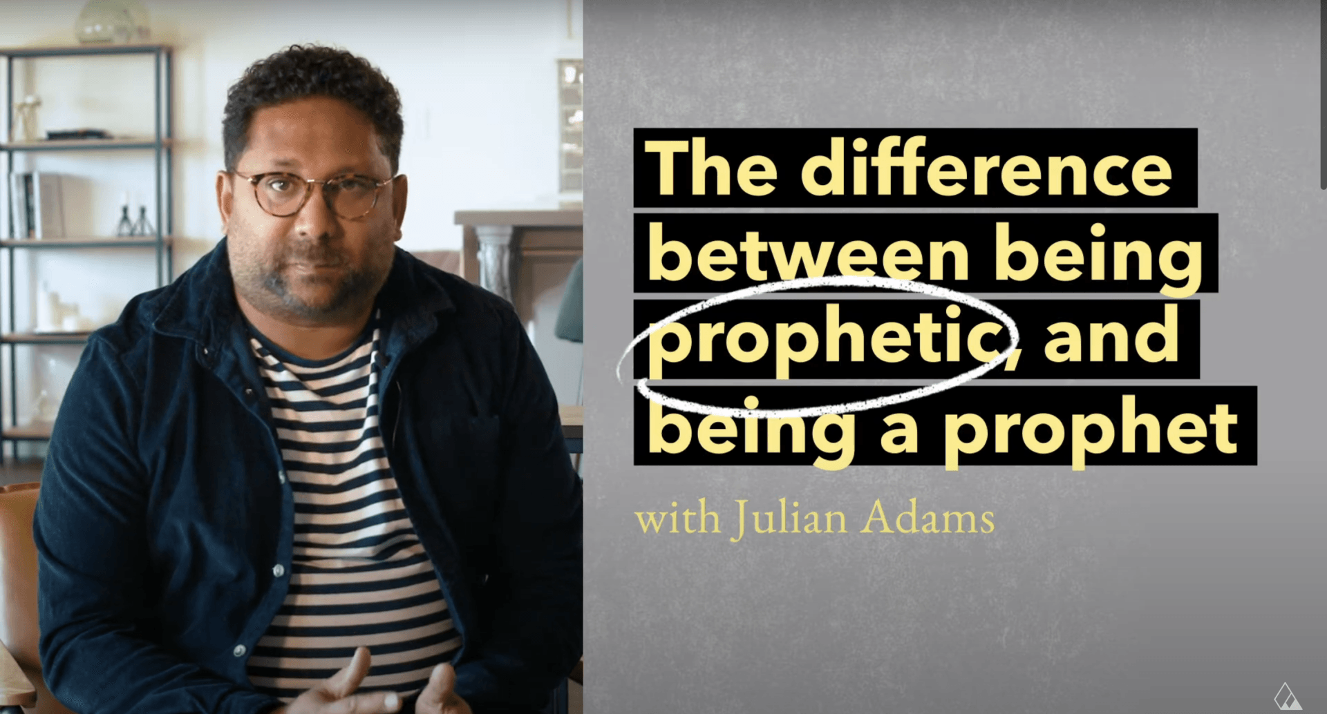 Julian Adams Prophetic Training