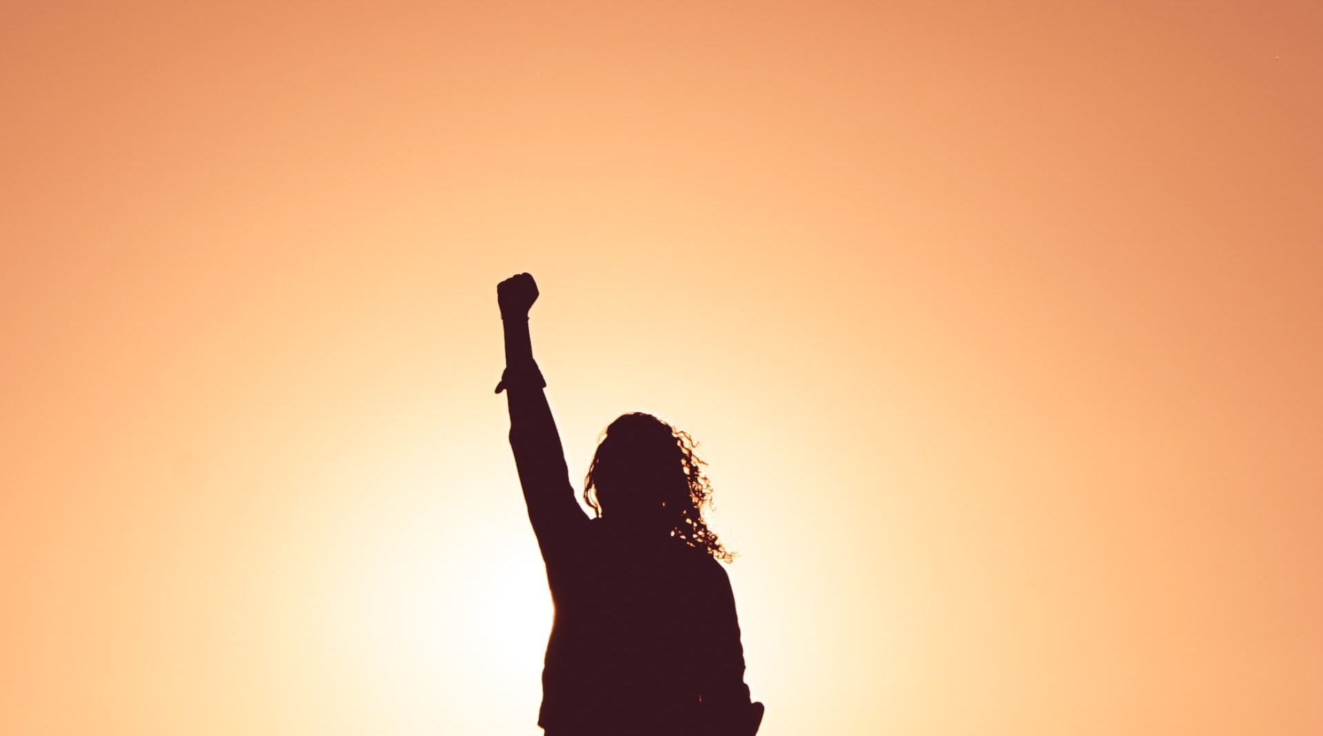 Young Christian Woman Standing Up for Justice and Mercy