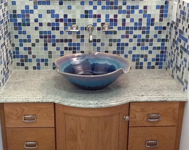 Modern Sink - Residential woodworking in West Bath, ME