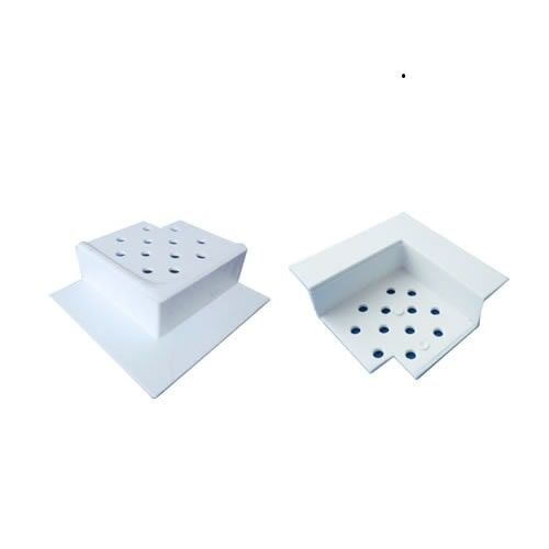 UNIPERFILES S.A.S.  - Esquinero interno para junta de control Z 6-8-11mm x 10 y 20 mm