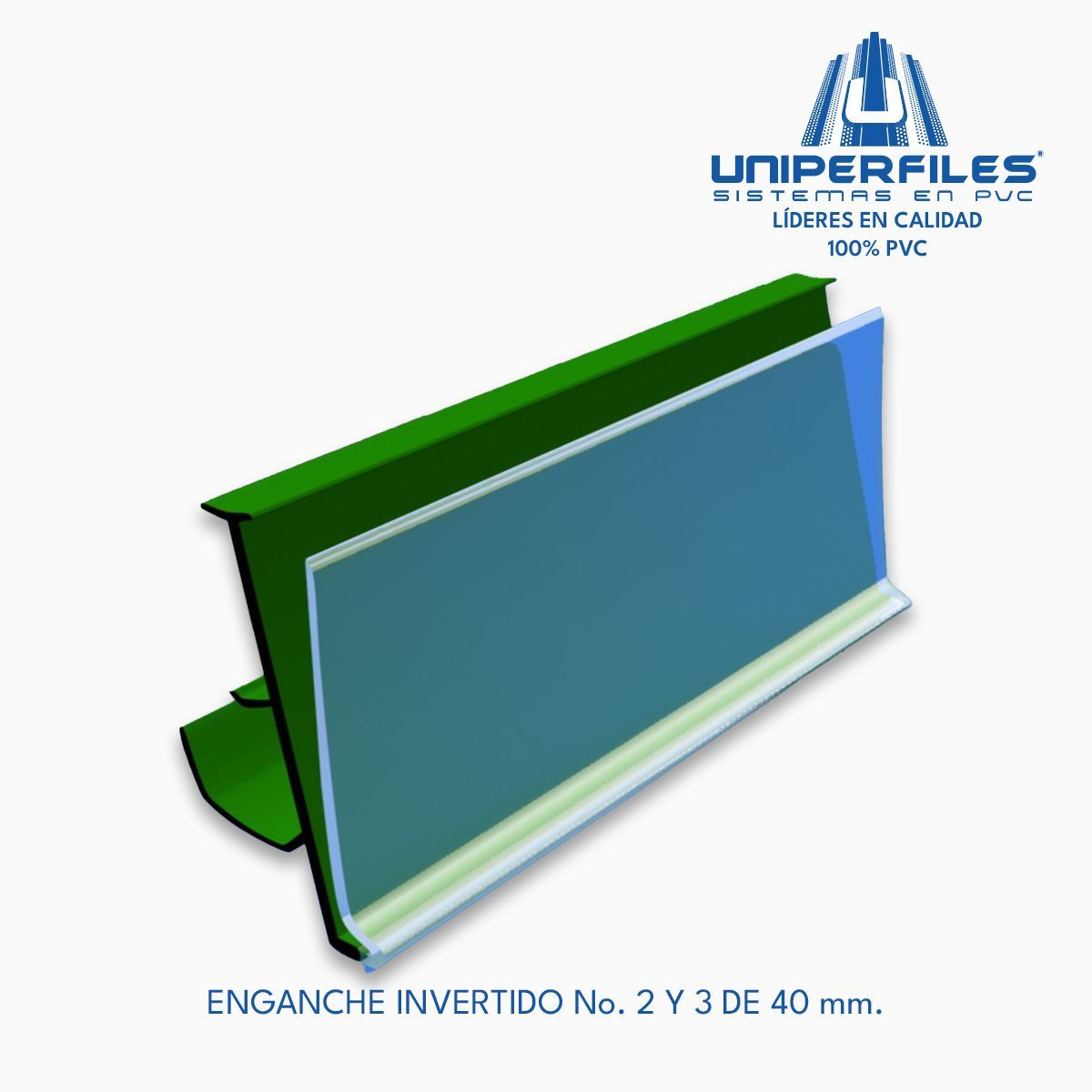 ENGANCHE INVERTIDO No. 2 Y 3 DE 40 mm.