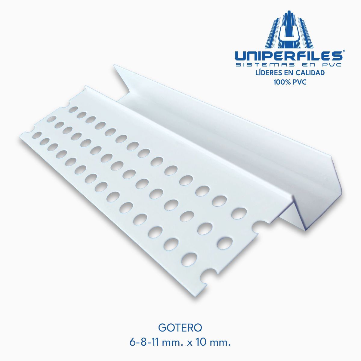 GOTERO 6-8-11 mm. x 10 mm.