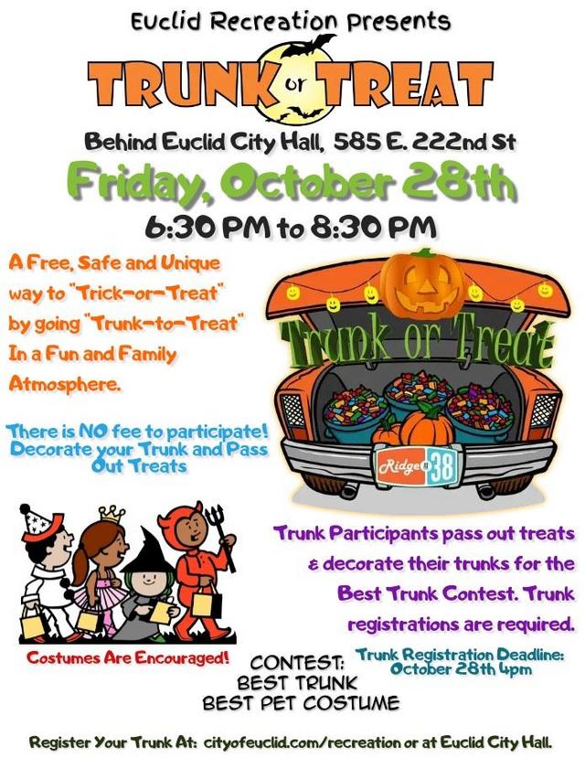 TrunkorTreat Event October 28th