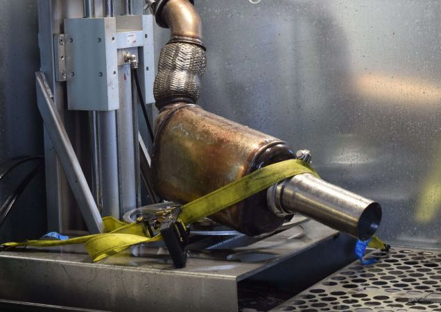 Cleaning Machine With Car Filter — DPF Centre In Taree, NSW