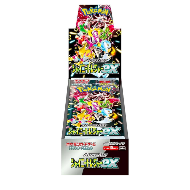 Japanese Pokmon Shiny Treasure EX Booster Box