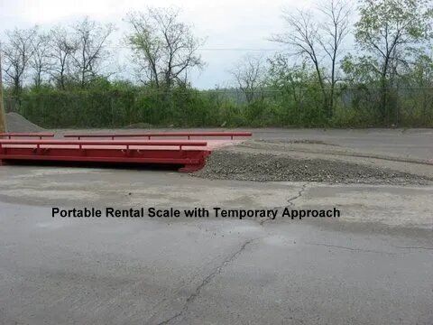 Portable Rental Scale — Uniontown, PA — Budd's Scale Service & Sales Inc