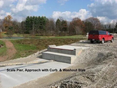 Scale Pier — Uniontown, PA — Budd's Scale Service & Sales Inc